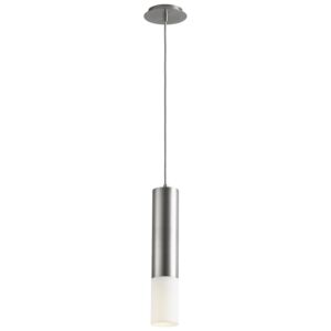 Opus LED Pendant in Satin Nickel by Oxygen