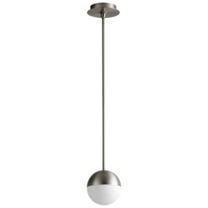 Mondo LED Pendant in Satin Nickel Satin Nickel by Oxygen