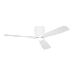 54" Volos Ceiling Fan in Matte White