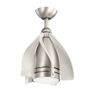 Terna 15"Ceiling Fan in Brushed Nickel by Kichler