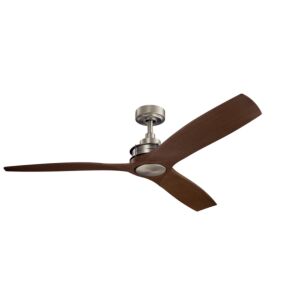 Ried 56" Ceiling Fan in Brushed Nickel