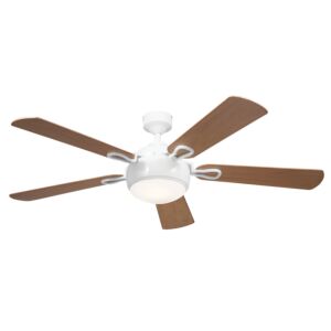 Humble 1-Light 60" Ceiling Fan in White