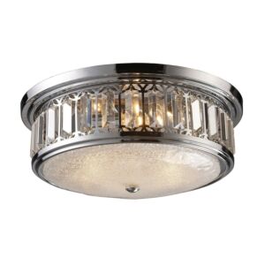 Flushmounts  Flush Mount in Polished Chrome by ELK Home