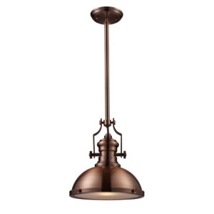 Chadwick 1-Light Pendant in Antique Copper