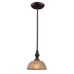 Norwich 1-Light Mini Pendant in Oiled Bronze