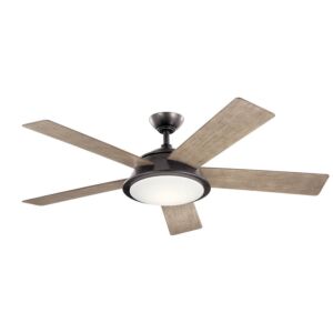 Verdi 1-Light 56" Ceiling Fan in Anvil Iron