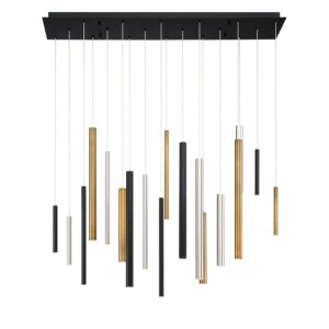 Eurofase Santana 18-Light Chandelier in Metal