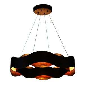 Eurofase Vaughan 1-Light Chandelier in Bronze