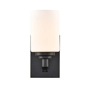  Wall Sconce in Matte Black