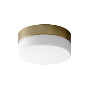 Zuri LED Ceiling Mount in Aged Brass by Oxygen