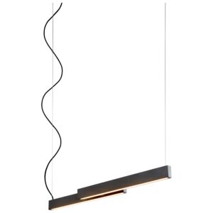 Klone LED Pendant in Black by Oxygen