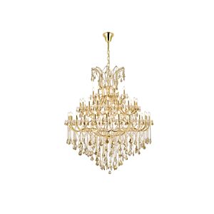 Maria Theresa 49-Light 4Chandelier in Gold