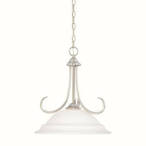 Bella  Pendant in Brushed Nickel by ELK Home