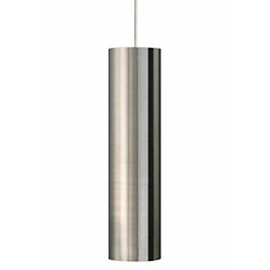 Piper One Light Pendant in Satin Nickel Satin Nickel by Visual Comfort Modern