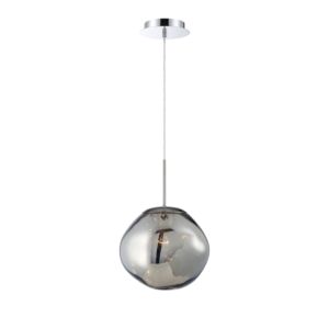 Eurofase Bankwell 1-Light Pendant in Chrome