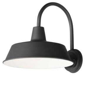 Pier M One Light Wall Sconce in Black by Maxim