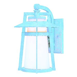 Calistoga One Light Outdoor Wall Lantern in Adobe by Maxim