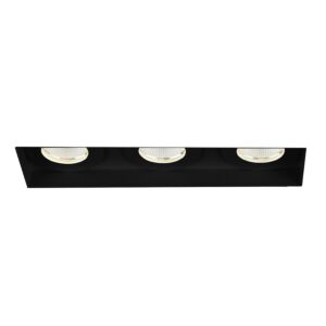 Eurofase Amigo 3-Light Ceiling Light in Black