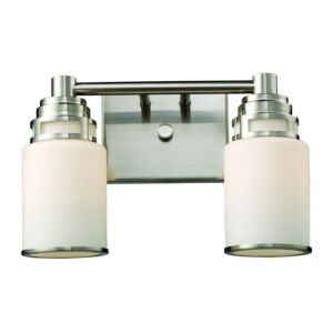 Bryant  Bathroom Vanity Light in Satin Nickel by ELK Home