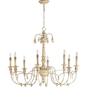 Salento 8-Light Chandelier in Persian White