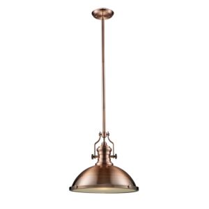 Chadwick 1-Light Pendant in Antique Copper