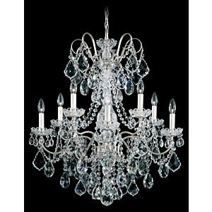 New Orleans Ten Light Chandelier in Gold by Schonbek