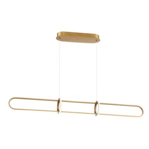 Eurofase Berkley 1-Light Chandelier in Gold