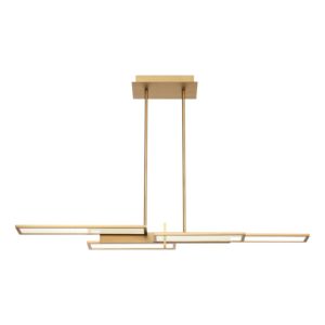 Eurofase Bayswater 1-Light Chandelier in Gold