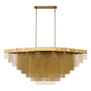 Eurofase Bloomfield 28-Light Chandelier in Gold