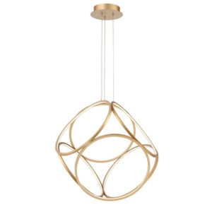 Eurofase Glenview 6-Light Pendant in Gold