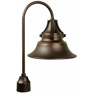 Craftmade Union 21" Outdoor Post Light in Oiled Bronze Gilded