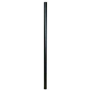 Smooth Direct Burial 84" Smooth Direct Burial Post in Textured Black by Craftmade