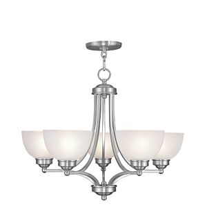 Somerset 5-Light Chandelier in Brushed Nickel