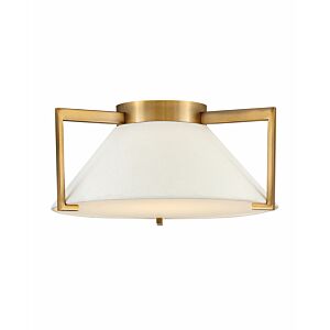 Hinkley Calla Flush Mount Ceiling Light In Brushed Bronze