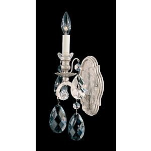 Renaissance One Light Wall Sconce in Antique Silver by Schonbek