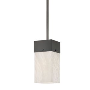 Times Square 1-Light Pendant in Black Nickel