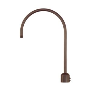 R Series Post Adapter in Architectural Bronze