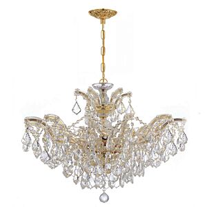 Maria Theresa 6-Light Chandelier in Gold