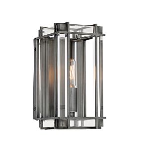 Minka Lavery Langen Square Bathroom Vanity Light in Painted Antique Nickel