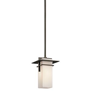 Caterham 1-Light Outdoor Pendant in Olde Bronze