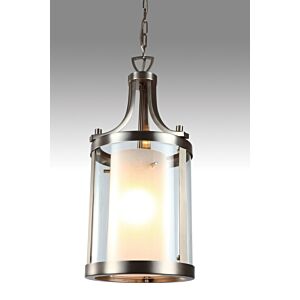 Essex 1-Light Pendant in Buffed Nickel