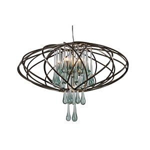 Area 51 LED Pendant in New Bronze by Varaluz