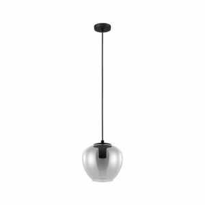 Priorat One Light Pendant in Black by Eglo USA