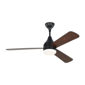 Streaming 52"Ceiling Fan in Midnight Black by Visual Comfort Fan