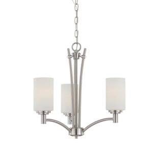 Pittman  Chandelier in Brushed Nickel by ELK Home