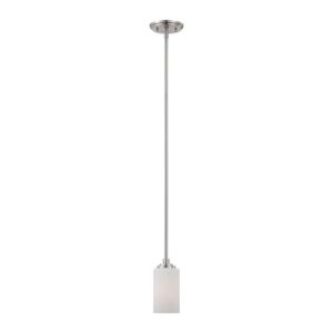 Pittman 1-Light Mini Pendant in Brushed Nickel