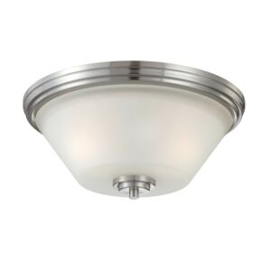 Pittman  Flush Mount in Brushed Nickel by ELK Home