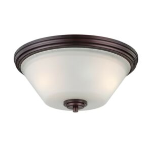 Pittman  Flush Mount in Sienna Bronze by ELK Home