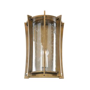 Ronan One Light Wall Pocket in Modern Bronze by Kalco