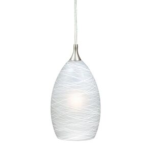 Milano 1-Light Mini Pendant in Satin Nickel